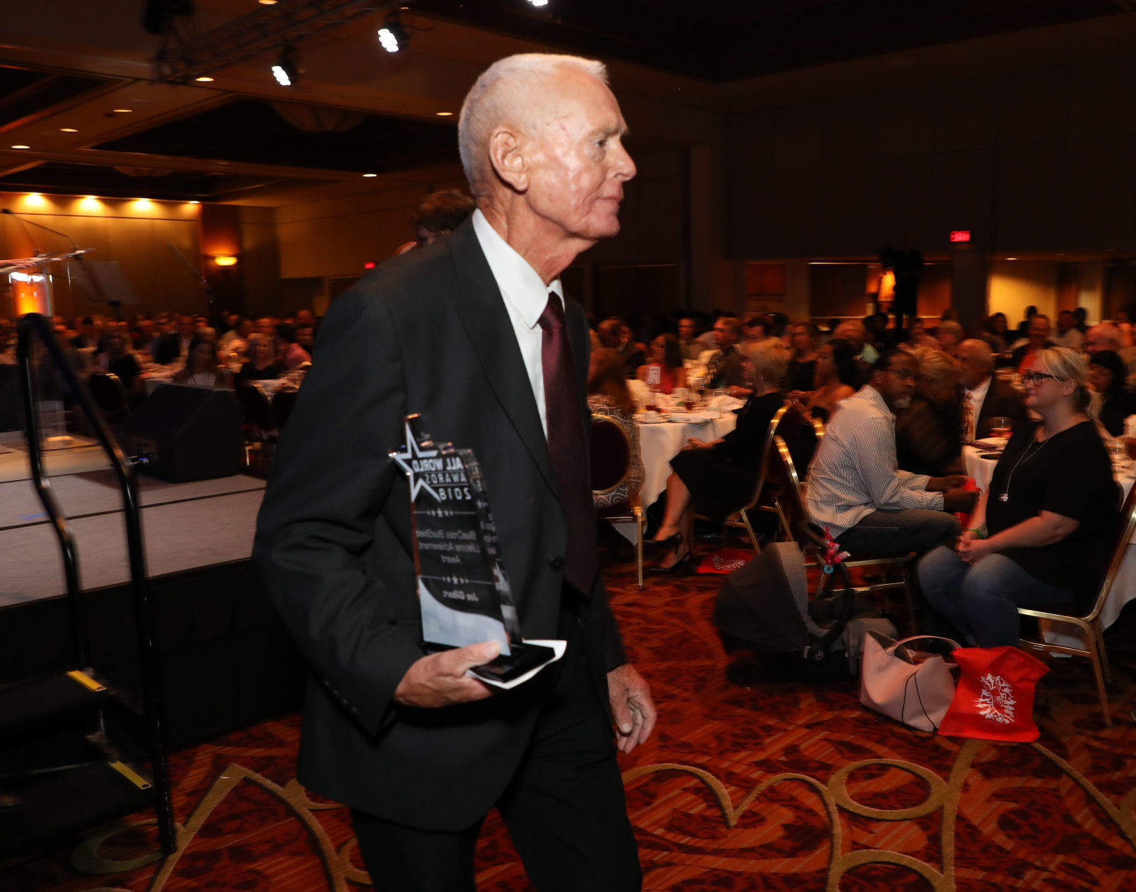 Joe Gilbert at 2018 All-World Awards